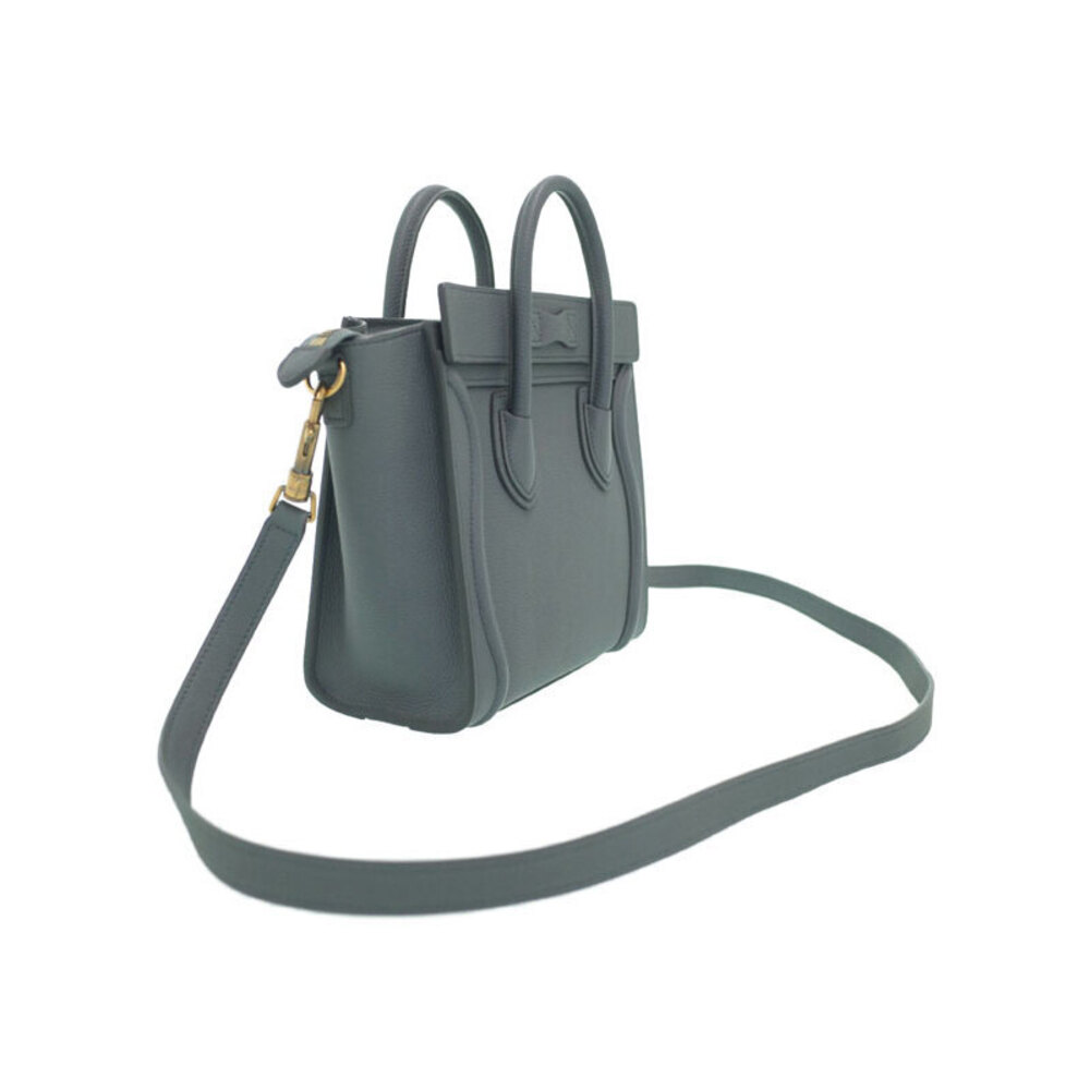 Celine Luggage Leather Shoulder Bag - Picture 2 of 9
